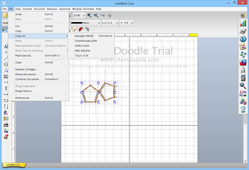 ChemDoodle screenshot 3