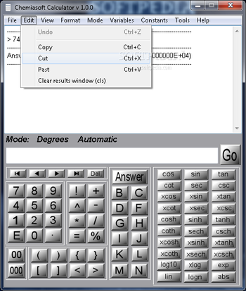Chemiasoft Calculator screenshot 2