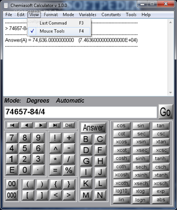 Chemiasoft Calculator screenshot 3