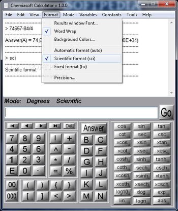 Chemiasoft Calculator screenshot 4