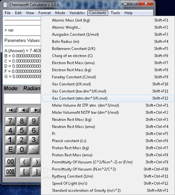 Chemiasoft Calculator screenshot 7