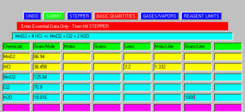 CHEMSPREAD PRO screenshot