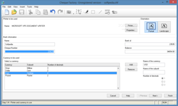 Cheque Factory screenshot
