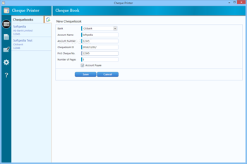 Cheque Printer screenshot 2