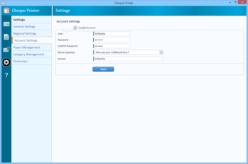 Cheque Printer screenshot 9