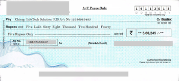 Cheque Printing Plus Free Edition screenshot 2