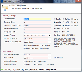 Cheque-Printing.net screenshot 10