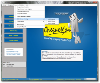 ChequeMan screenshot 4