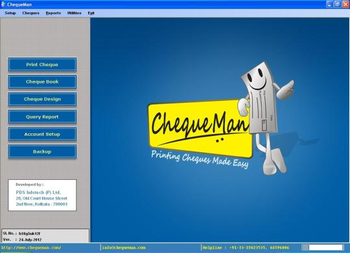ChequeMan screenshot