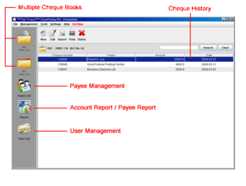 ChequePrinting.Net Software screenshot 2