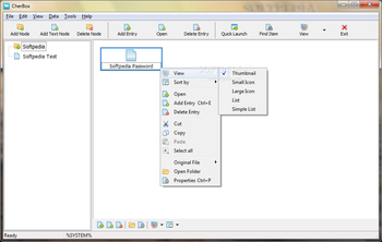 CherBox screenshot