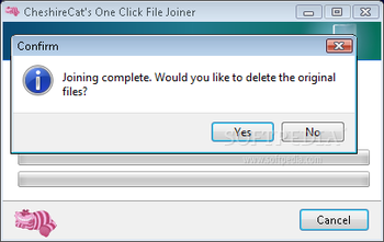 CheshireCat's One Click File Joiner screenshot
