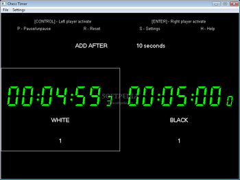 Chess Timer screenshot