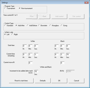 Chess Timer screenshot 2