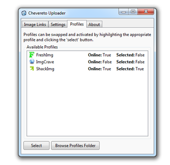 Chevereto Universal Uploader screenshot 3