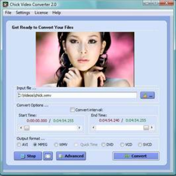 Chick Video Converter (Free) screenshot