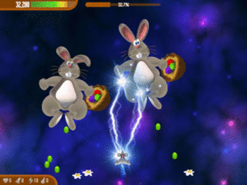 Chicken Invaders 3 Easter Edition screenshot