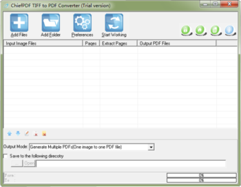 ChiefPDF Tiff to PDF Converter Free screenshot