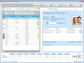 Child Check In screenshot 3