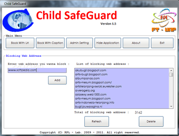 Child SafeGuard screenshot