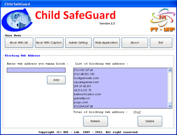 Child SafeGuard screenshot