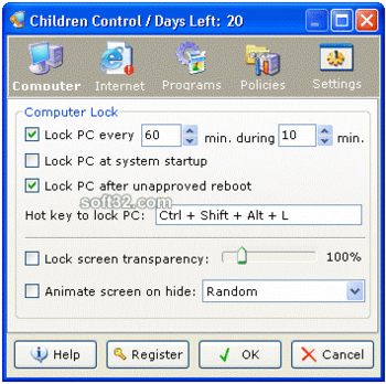Children Control screenshot 2