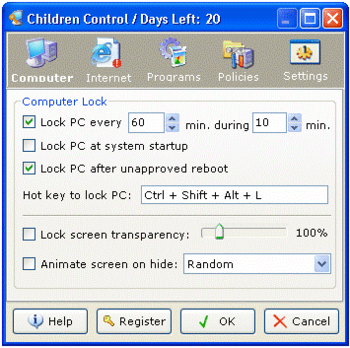 Children Control screenshot 3