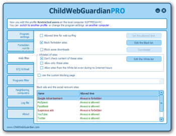 ChildWebGuardian Pro screenshot 3