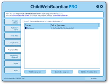 ChildWebGuardian Pro screenshot 5