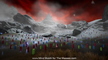 Chill Out Fantasy 3D Music Visualiser screenshot