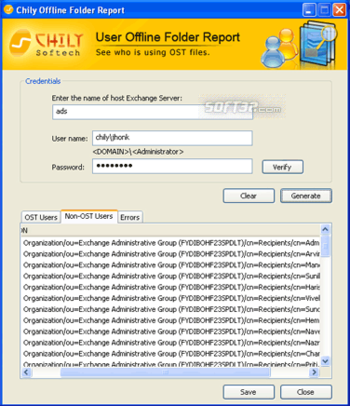 Chily Offline Folder Report screenshot 2