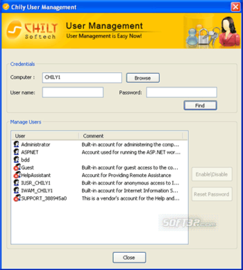 Chily User Management screenshot 2
