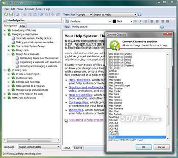 CHM Editor screenshot 3