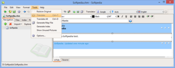 CHM Editor screenshot 3