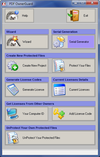 CHM OwnerGuard screenshot 2