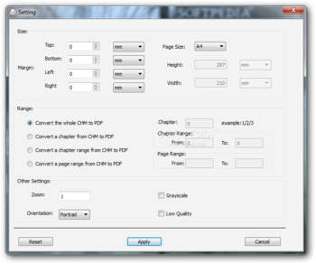 CHM to PDF Converter screenshot 2