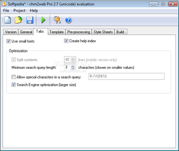 chm2web Pro screenshot 3