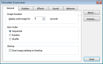 Chocolate Screensaver screenshot 2