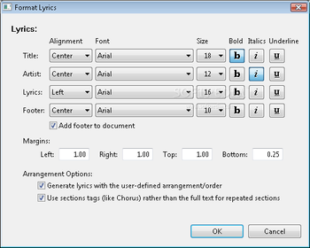 Chord Chart Wizard screenshot 5