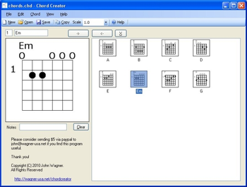Chord Creator screenshot