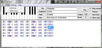 Chord Player screenshot 2