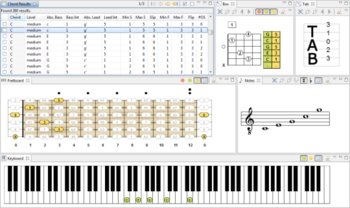 Chord Scale Generator  screenshot