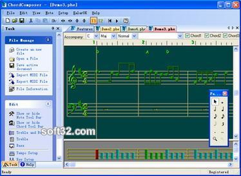 ChordComposer screenshot