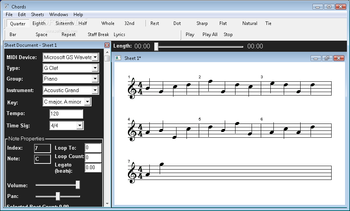 Chords screenshot