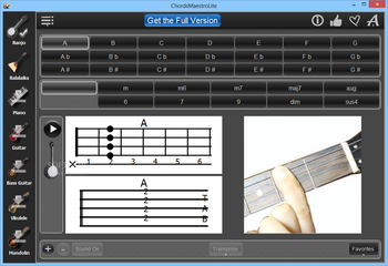 ChordsMaestroLite screenshot