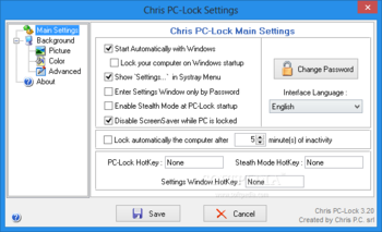 Chris PC-Lock screenshot 6
