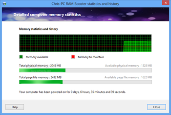 Chris-PC RAM Booster screenshot 4