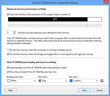 Chris-PC RAM Booster screenshot 5