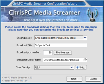 ChrisPC Media Streamer screenshot 3