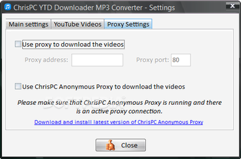 ChrisPC YTD Downloader MP3 Converter screenshot 4